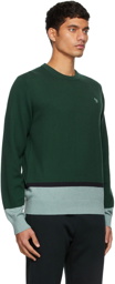 PS by Paul Smith Green Zebra Logo Sweater