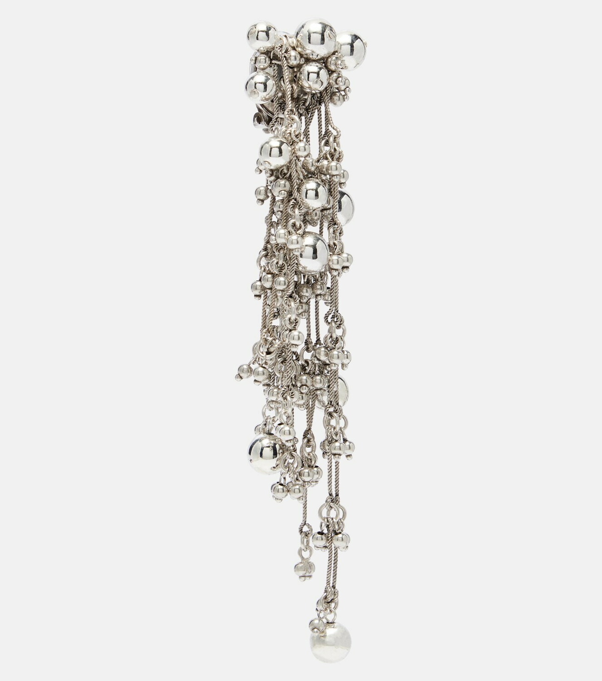 Isabel Marant Freya embellished clip-on drop earrings