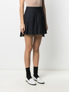 THOM BROWNE - Rwb Pleatet Wool Skirt