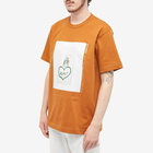 Helmut Lang Men's Photo 2 T-Shirt in Sienna