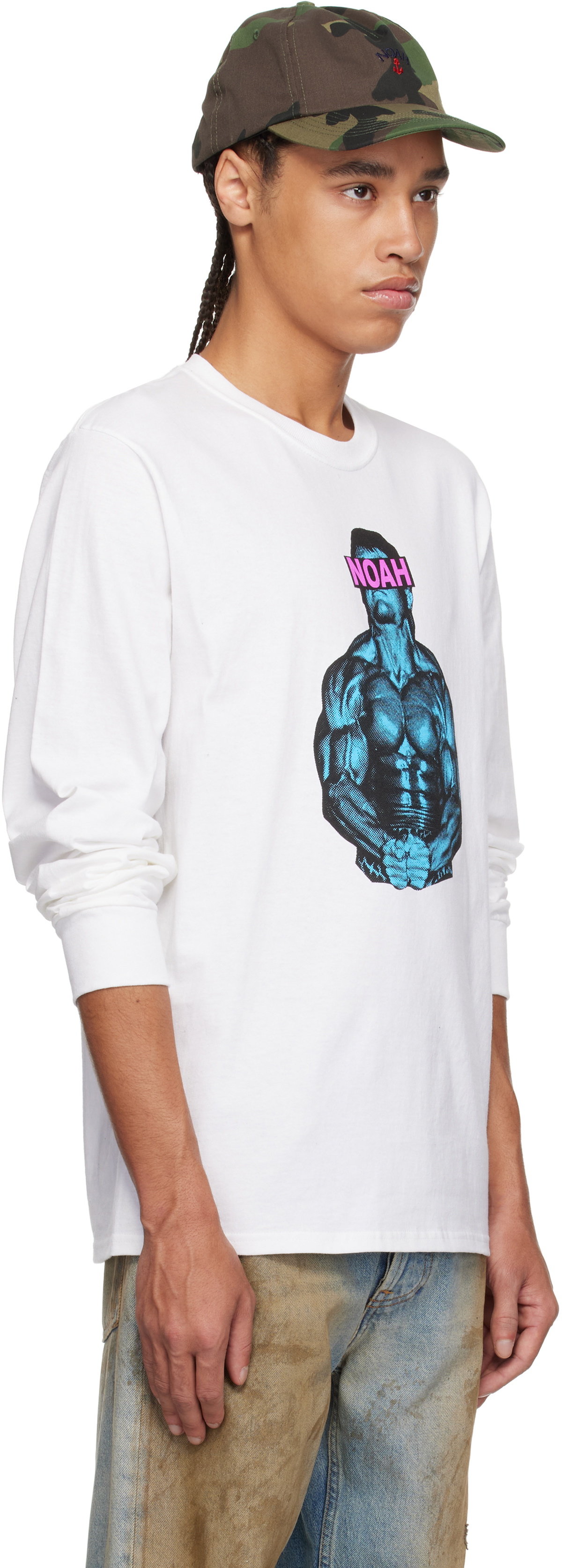 Noah White 'The Pain Cave' T-shirt Noah NYC