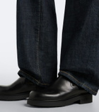 Fendi Commando FF Zucca leather Chelsea boots