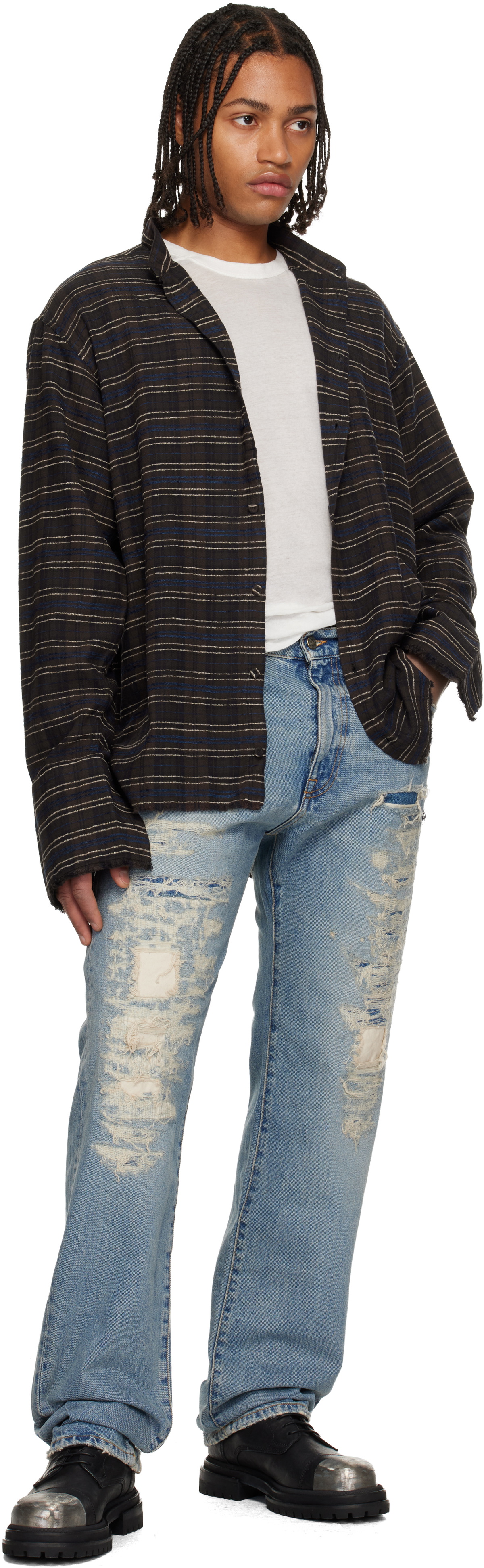424 Blue Collection Loose Fivepocket Jeans