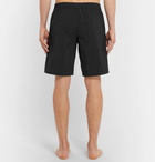 Versace - Long-Length Logo-Print Swim Shorts - Men - Black