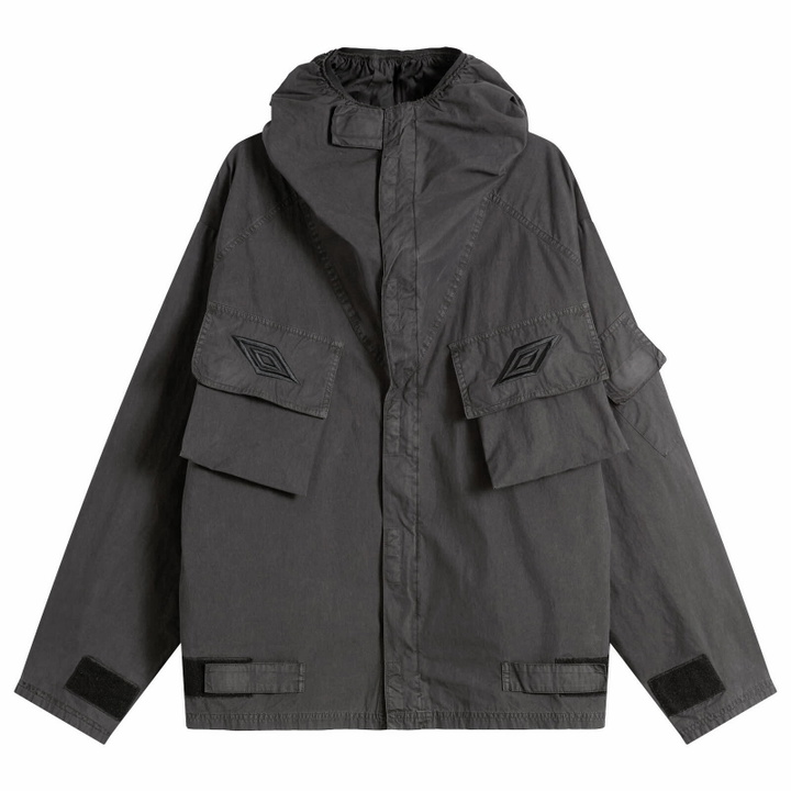 Photo: Umbro by Slam Jam Men's Mid Field Jacket in Dark Olive