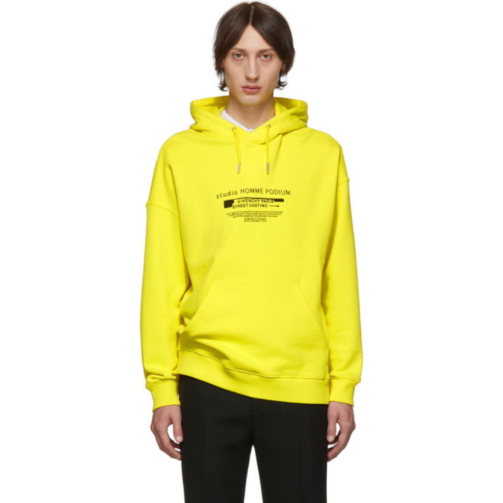 Photo: Givenchy Yellow Homme Podium Sweatshirt