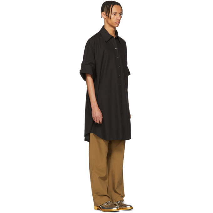 Marques Almeida Black Short Sleeve XXL Shirt