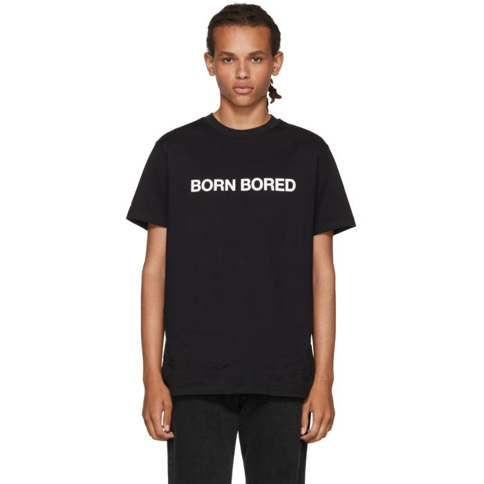 Photo: Alyx SSENSE Exclusive Black Born Bored Classic T-Shirt