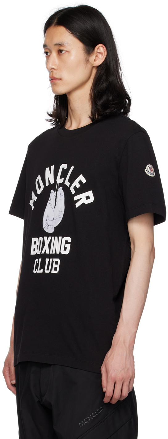 Moncler Black Printed T-Shirt Moncler