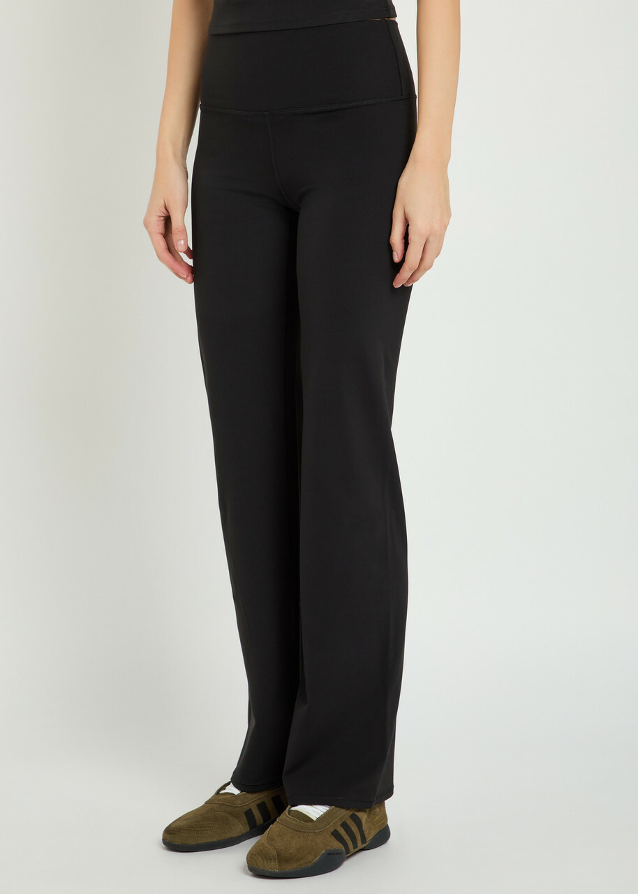 Vuori Allthefeels Stretch-jersey Straight-leg Leggings Black