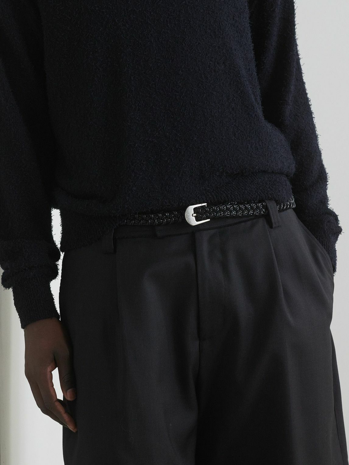 mfpen - 2cm Braided Leather Belt mfpen
