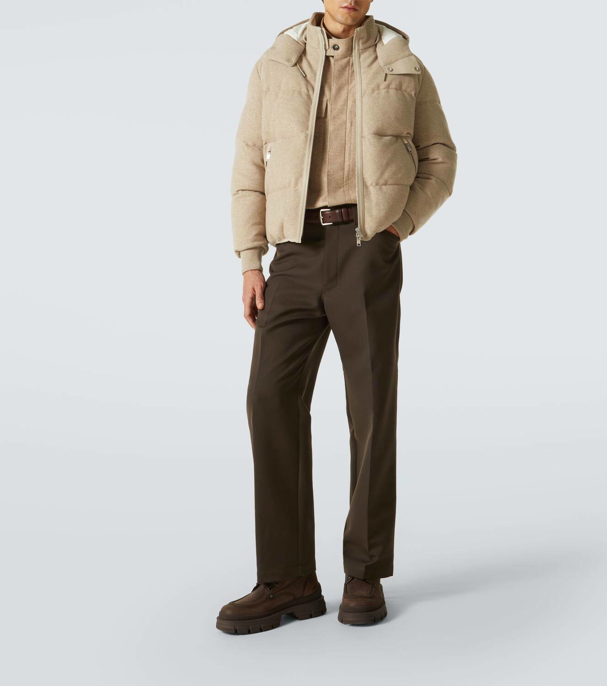 Zegna Elements cashmere down jacket