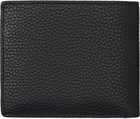 Diesel Black Bi Fold Coin S Wallet