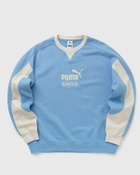 Puma X Kidsuper Crew Blue Sweatshirts