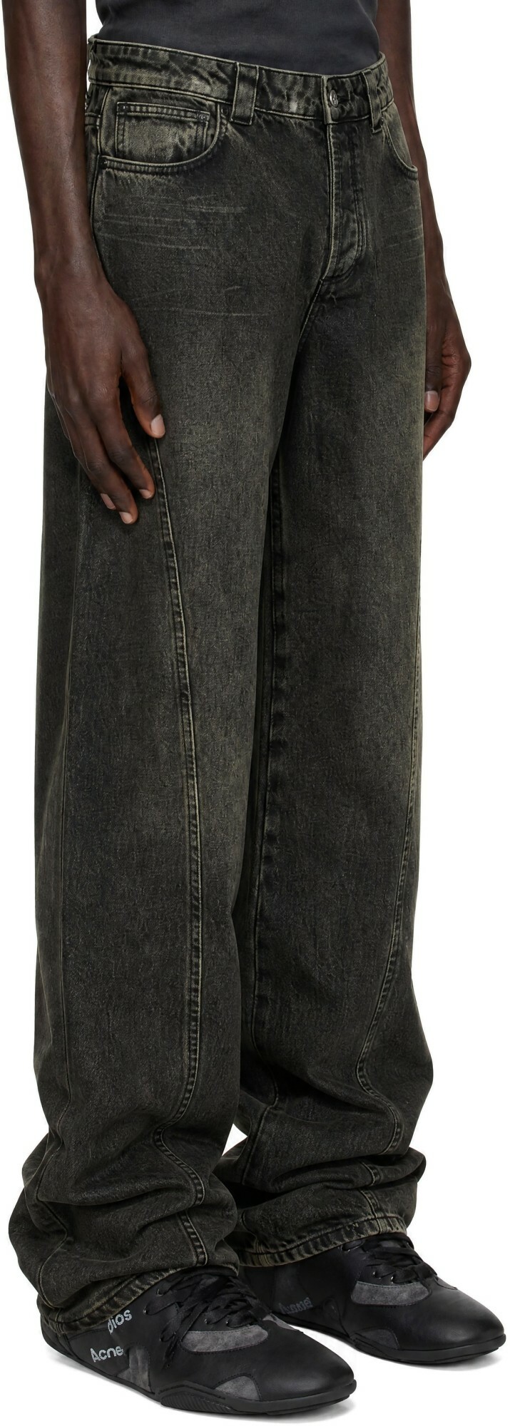 AVAVAV Brown Shar-Pei Stonewashed Jeans