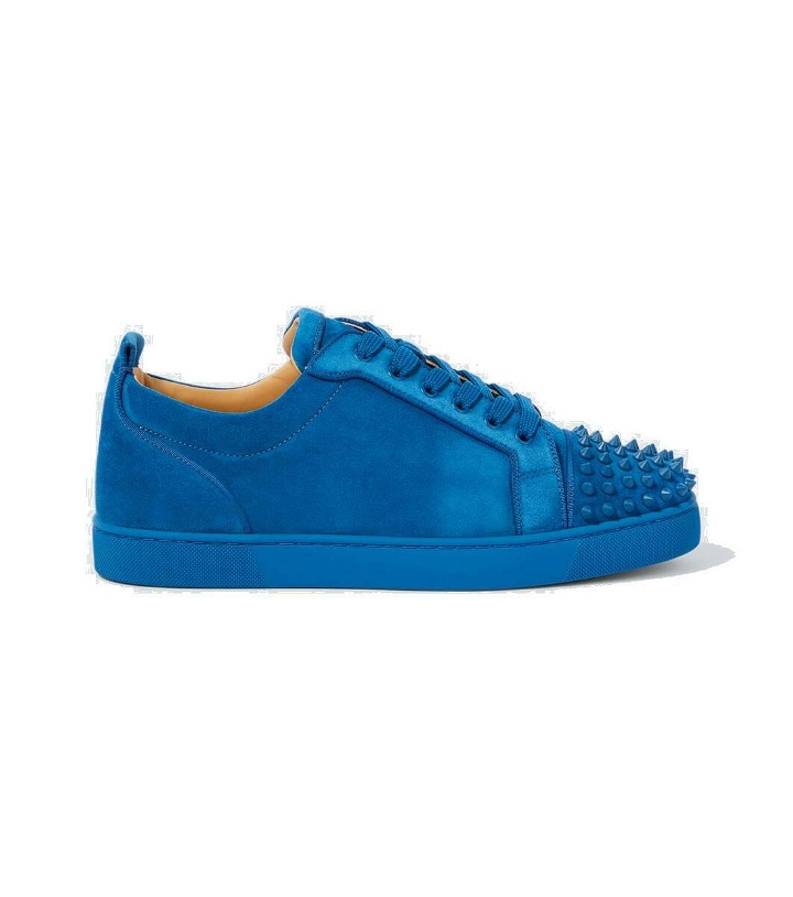 Photo: Christian Louboutin Louis Junior Spikes suede sneakers