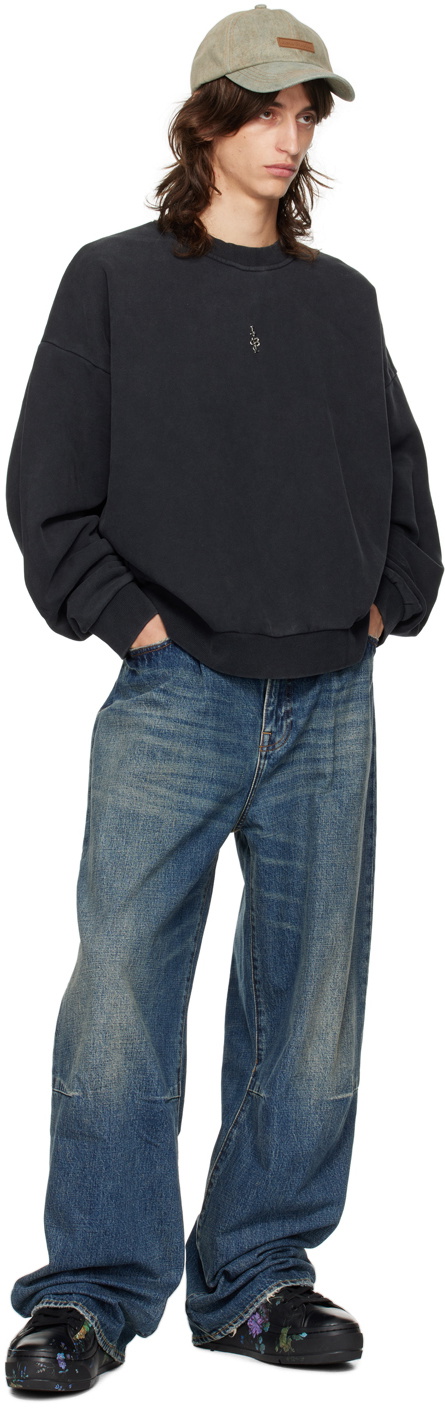 Stolen Girlfriends Club Black Snake Dagger Sweatshirt