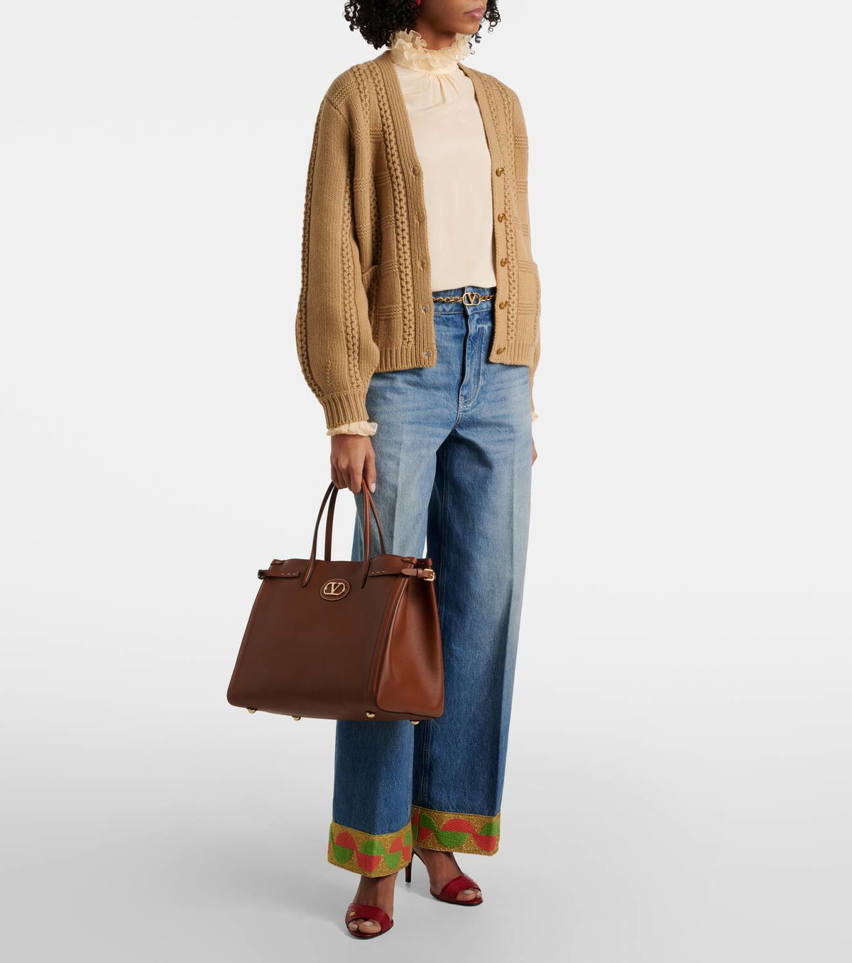 Valentino Garavani Antibes Medium leather tote bag Valentino