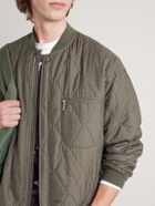 Beams Plus - Quilted Blouson Jacket - Green