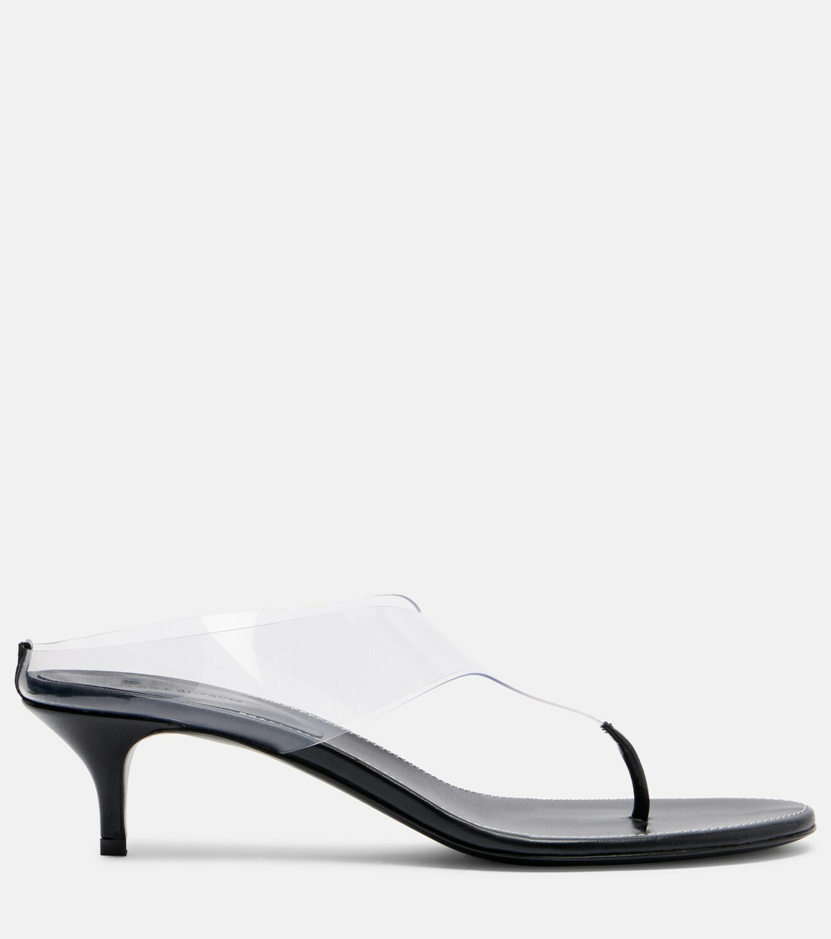 Magda Butrym Leather and PVC thong sandals