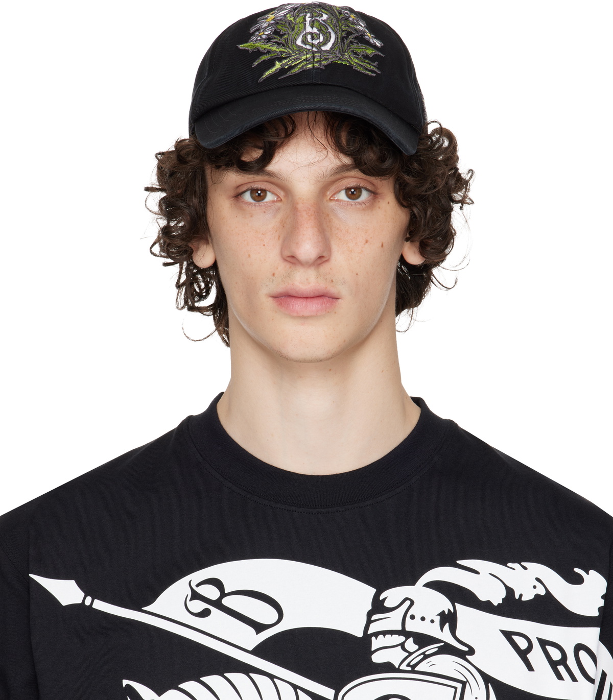 Burberry Cappuccino Cotton Oversize T-shirt Burberry