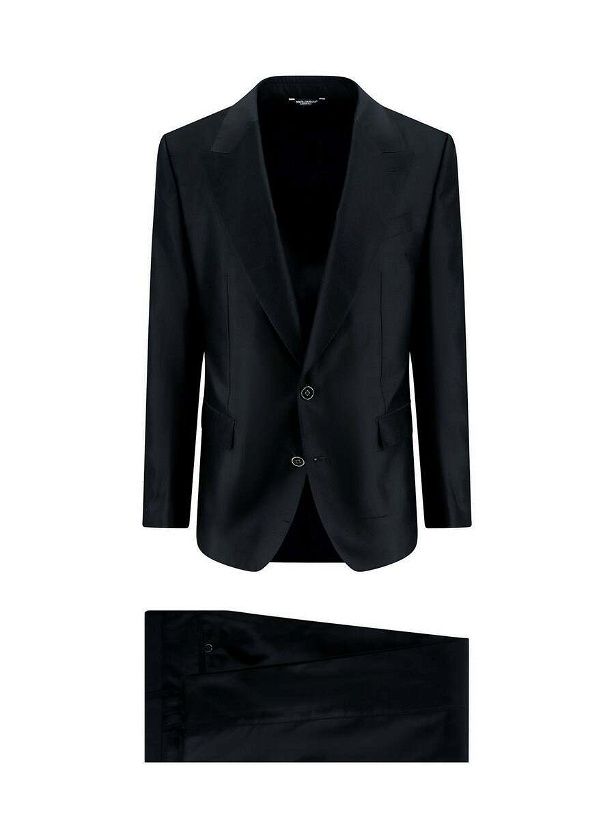 Photo: Dolce & Gabbana   Suit Black   Mens