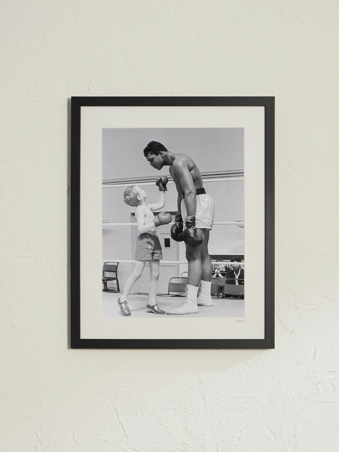 Sonic Editions - Framed 1963 Ali and Young Patrick Power Print, 16" x 20"