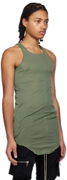 Rick Owens Khaki Basic Tank Top