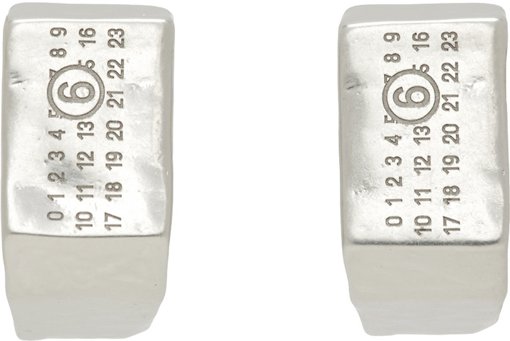 Photo: MM6 Maison Margiela Silver Brass Earrings