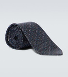 Gucci - GG jacquard silk satin tie