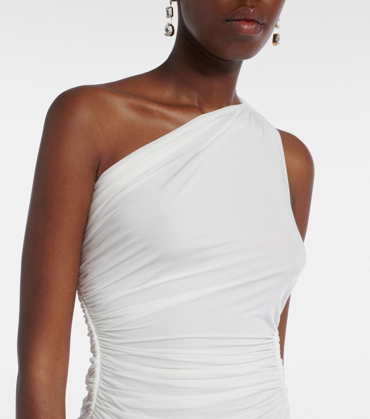 Alex Perry Gathered jersey cocktail dress