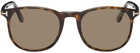 TOM FORD Tortoiseshell Ansel Sunglasses