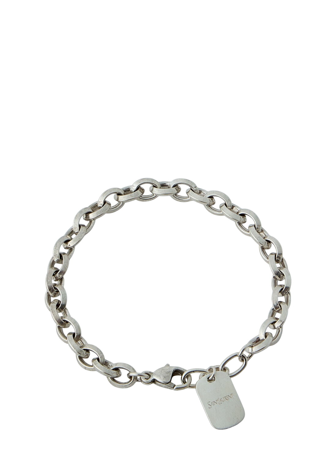 Saint Laurent - Logo cotton-blend terry headband Saint Laurent