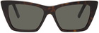 Saint Laurent Tortoiseshell SL 276 Mica Sunglasses