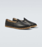 Sabah Sabah leather slip-on shoes