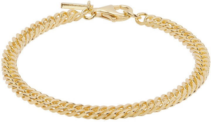 Photo: Hatton Labs Gold Mini Curb Chain Bracelet