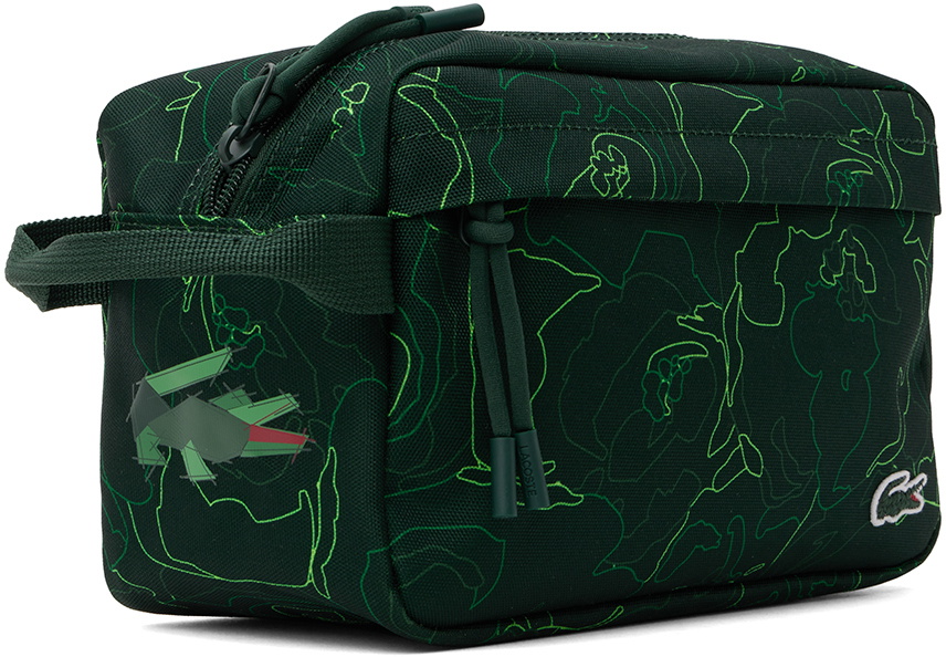 Lacoste Green Allover RG Flower Sinople Pouch