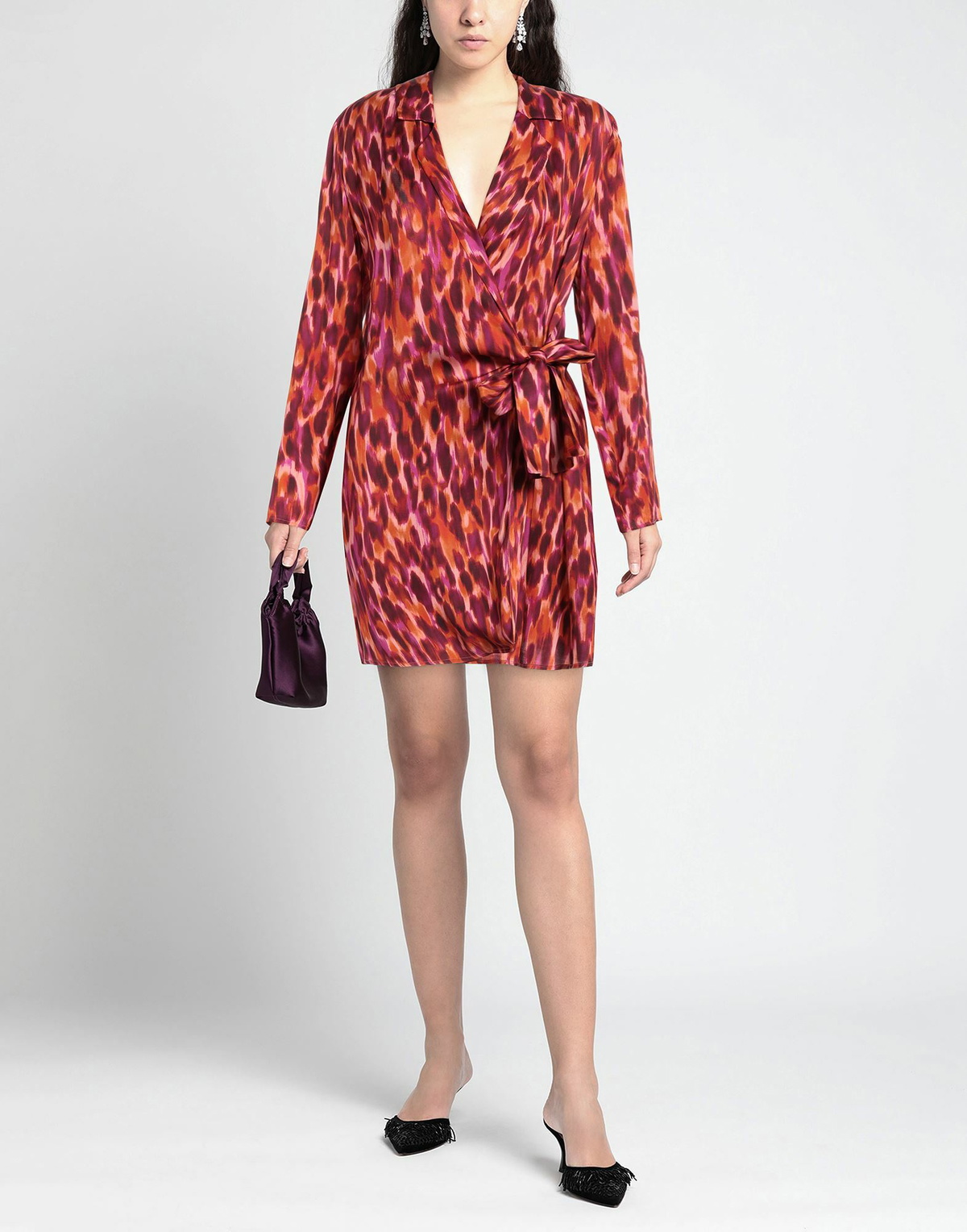 Jucca Womens Mini dress in Orange