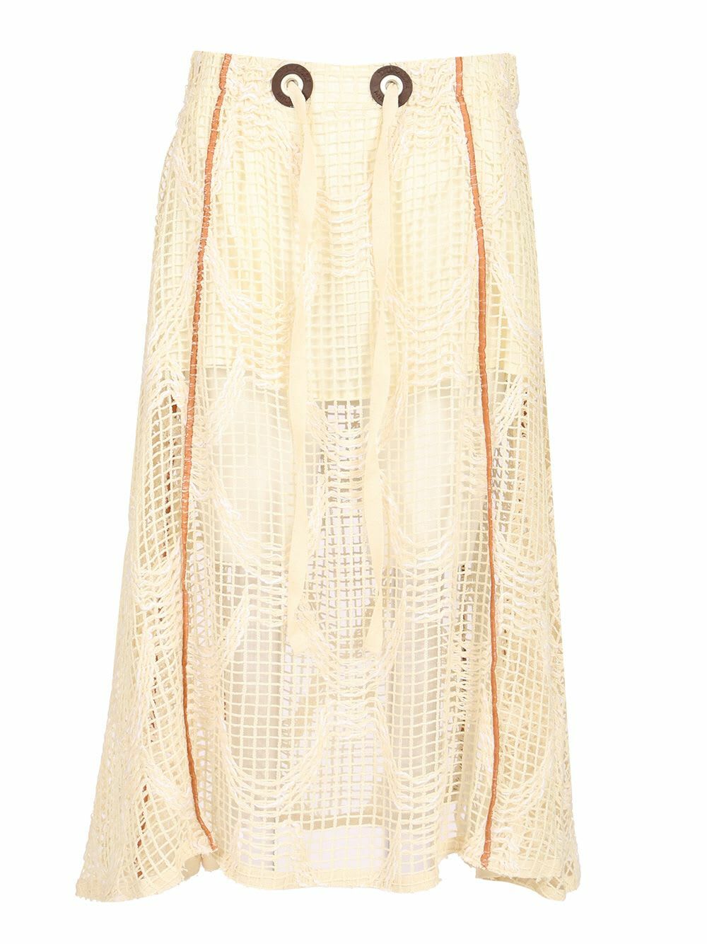 Durazzi Milano Mesh Midi Skirt