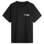Boys Own Men's Classic Junior Logo Print T Shirt in Black