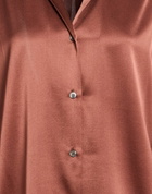 Roberto Collina Womens Shirt in Chocolate brown