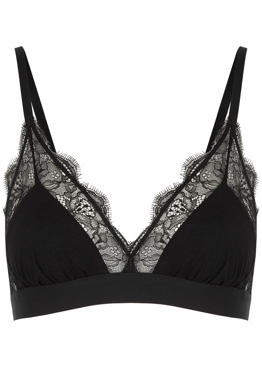 Love Stories Love Lace Black Soft-cup bra