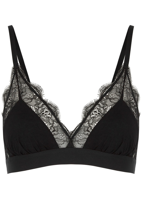 Photo: Love Stories Love Lace Black Soft-cup bra