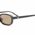 Le Specs Women's Honey Pot Sunglasses in Black/Brown Mono 