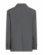 Maje Womens Blazer in Grey