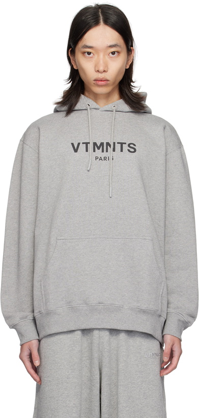 Photo: VTMNTS Gray Graphic Hoodie