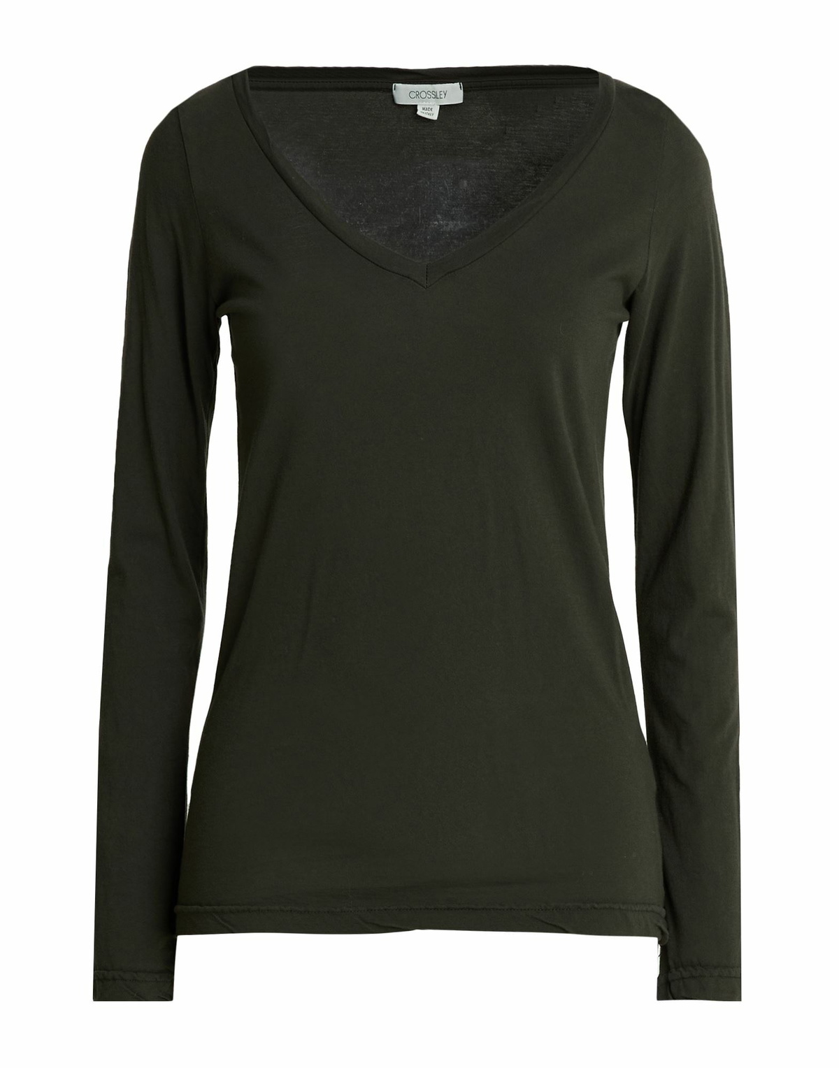 Crossley Womens T-shirt Dark in Brown