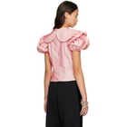 Chopova Lowena Red Swoon Blouse