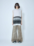 Rick Owens Sleeveless Graphic Top
