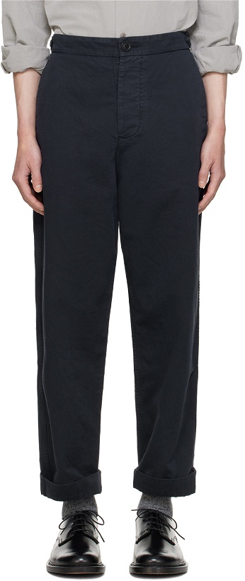 Photo: CASEY CASEY Navy Jude Trousers